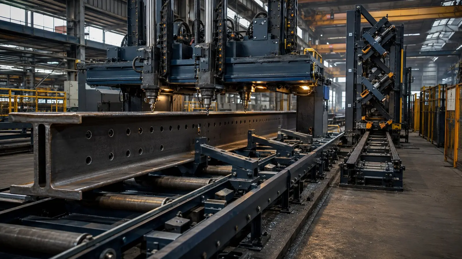 Ritec, taladrado CNC de vigas